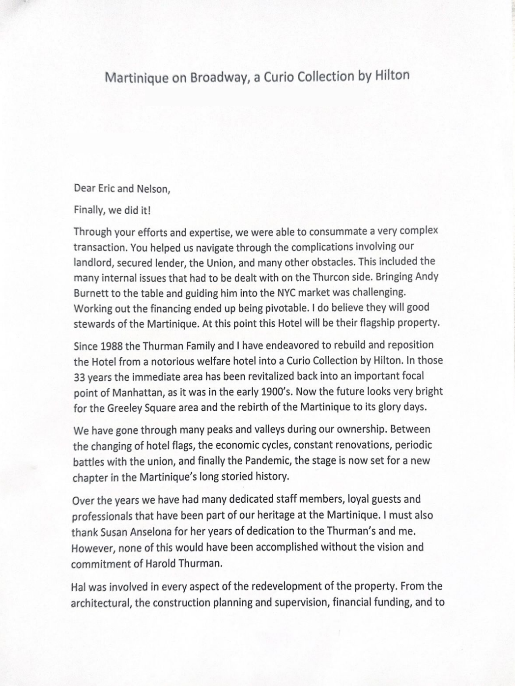 Austin D. Shaw referral letter